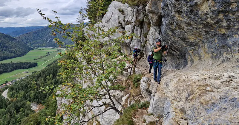 Klettersteigen in Zwitserland